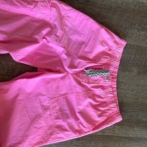Hot Pink Aerie Cargo Pants